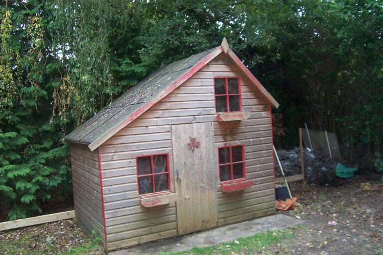 Pre-built shed